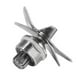 thumbnail image 3 of Quality Stainless Steel Silver&Black Blade & Drive Socket Combo Kit for Blender Parts, 3 of 5