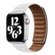 thumbnail image 1 of Correa de eslabones de cuero para Apple Watch Band 44 mm 40 mm 45 mm 41 mm 38 mm 42 mm Pulsera de bucle magnético original para iWatch Serie 3 5 4 6 SE 7 Correas de reloj Sincero  Hogar, 1 of 7
