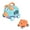 Blue, variant on Purple Cute Cartoon Animal Catapult Car Mini Inertia Toy For Parent-Child Interactive Play