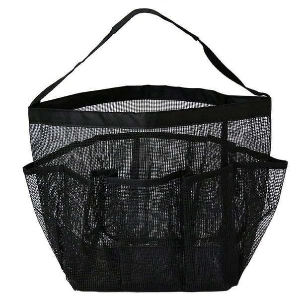INTBUYING Portable Mesh Shower Bathroom Basket Bag Quick Dry Breathable Caddy Tote 249121