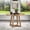 Oak Wash, variant on iNSPIRE Q Alta Modern 47.24" Round Dining Table, Grey
