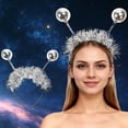 thumbnail image 2 of Streetwear Accessory for -Themed Party Occasions Alien Disco Sphere Hair Accessory for Casual Festive Events, 2 of 6