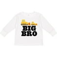 thumbnail image 3 of Inktastic Big Bro Boys Brother Bulldozer Boys or Girls Long Sleeve Toddler T-Shirt, 3 of 5