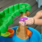 Step2 Tropical Rainforest Water Table for Toddlers with 13-Piece Playset, Blue