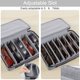 thumbnail image 2 of Funda organizadora para gafas de sol Bukere Travel con ranura ajustable, 2 of 8