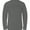 Charcoal Grey, variant on Boy's Regular Fit 4-Way Stretch Long Sleeve Solid Dress Shirt - Colors