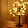 thumbnail image 6 of Mini Lighted Tree,Artificial Tree with Lights for Inside House,Decorative Christmas Tree Lights,Kapoks Tree Lights LED Holiday Scene Decoration Lights,Christmas Indoor Decoration Arrangement Tree, 6 of 6