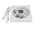 thumbnail image 1 of CPU Fan 120mm ARGB Case Cooler Fan, 4pin PWM Silent Computer Cooler Fan 800 To 2000RPM, RGB Motherboard Sync Computer PC Cooling Fans, 1 of 8