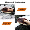 thumbnail image 2 of MYG Car Imitated Artificial Wool Wash Cleaning Glove Soft Washer Mitt Clean Tool, 2 of 8
