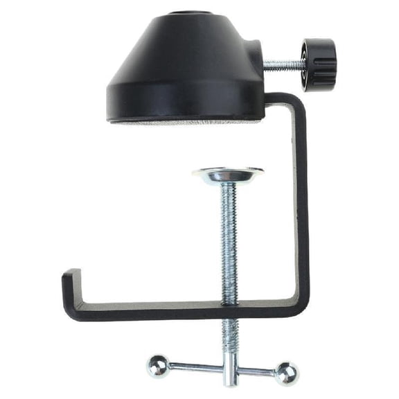 Universal C Shape Table Mount Clamp Heavy-Duty Cantilever Bracket Clamp for Microphone Suspension Boom Scissor Arm Stand Holder