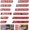 Red, variant on Tool Box Labels 12-Pack, Labels for Organization of Steel Toolboxes, Carts, Drawers & Cabinets,Tool Organization Kit (Black)