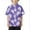Purple, variant on Boys Shirts Size 3-4 Years Children Beach Leisure Loose Comfortable Trendy Button Open Shirt Short Sleeve Toddler Boy Tops Green