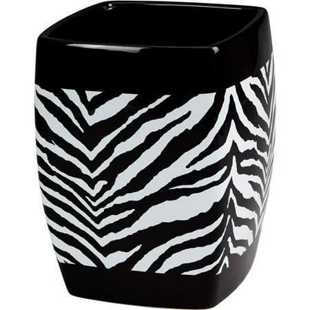 Creative Bath Creative Bath Zebra Waste Basket Walmart Com Walmart Com
