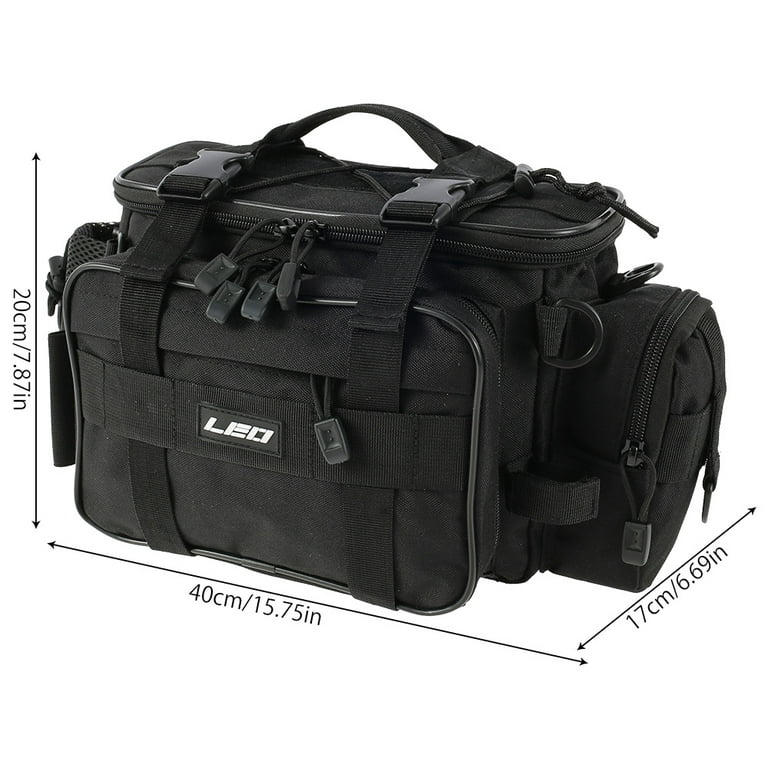 Egdank Cloth Multi-Purpose Fishing Storage Bag Photography Bag 1000D  Waterproof Holdall Carryall Bag Fishing Gear Bag 