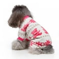 thumbnail image 3 of Eleanos Pet Dog Soft Comfortable Pajamas Puppy Autumn Winter Costume, 3 of 6