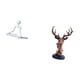 thumbnail image 5 of Figura de escritorio de pensador, adorno de cabeza de ciervo, escultura de animal, estatua creativa abstracta de material PP, adecuada para regalar, d, 5 of 8