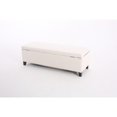 thumbnail image 4 of GLOUSTER STORAGE OTTOMAN V2，Fabric Main Material，51.25"L x 17.50"W x 16.25 " H，Suitable for living rooms and bedrooms, 4 of 12