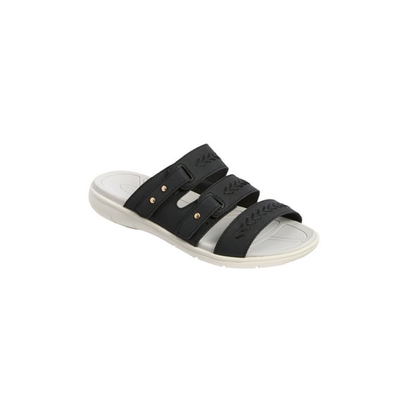 Comfortview Women's The Lark Water Friendly Slip On Sandal