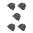 thumbnail image 2 of Gorros de punto de otoño Qarigey gorro informal de lana jersey elástico Hip hop hombres, 2 of 4