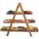 thumbnail image 2 of 2X Bandeja para Servir de 3 Niveles Bandeja Escalonada de Madera Decoración Soporte para Pasteles Bandeja Escalonada de Granja Platos Y Bandejas para Servir Fiestas, 2 of 5