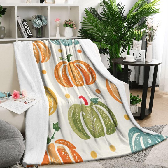 Warm Halloween Fleece Blanket 50x60 Anti Pilling Soft Throw