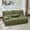 Green, variant on LQLI Modern 63.7" Sectional Sofa, Corduroy Boneless Couch Cozy Sofa Loveseat