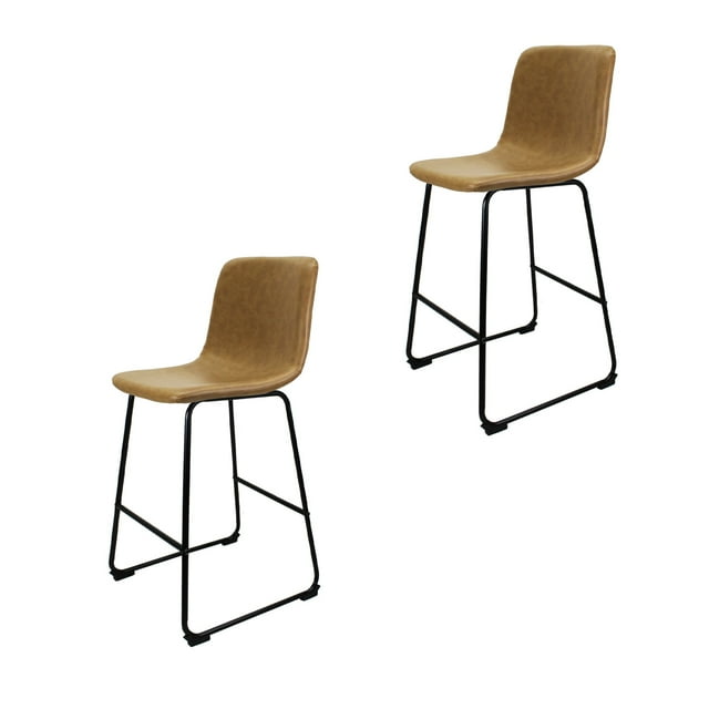 Set de 2 Bancos Minimalistas para Barra Phoenix Miel Mundo In Mundo In Minimalista