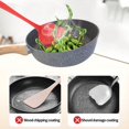 thumbnail image 3 of OUSITAID 5 Pcs/set Ustensiles de Cuisine Cuisson Cuisson Silicone Antiadhésif Spatule Racloir Tourneur, 3 of 9