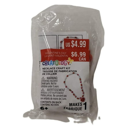 Valentine's Day Necklace Craft Kit by Creatology