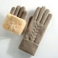 thumbnail image 2 of YAYUBA Winter Gloves for Women, Womens Gloves Cold Weather Thermal Warm Lined, Touchscreen Gloves for Christmas Gifts, 2 of 4
