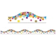 thumbnail image 2 of Ashley Productions ASH11421 Magnetic Scallop Border, 12" x 1", Confetti, Printed Magnet, 2 of 2