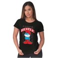 thumbnail image 4 of Papa Smurf Cartoon Hustle Attitude Women's T Shirt Ladies Tee Brisco Brands S, 4 of 5