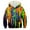 Yellow, variant on Yuncity Kids Boys Hoodies Sweatshirts Hoodie Teen Cartoon Print Tops Pullover 3D With Pocket Girl Tops Toddler Hoodie Outwear,Green 7-8 Years