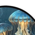 thumbnail image 4 of 36.2 Inch Round Floor Mat Enchanted Ocean Scene Carpet Decor Rug for Living Room Bedroom, 4 of 6