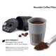 thumbnail image 4 of Filtro de café reutilizable Cofe compatible con Keurig My K-Cup 1.0 y 2.0 y todas las cafeteras domésticas Keurig (negro, 2 unidades/paquete), 4 of 7