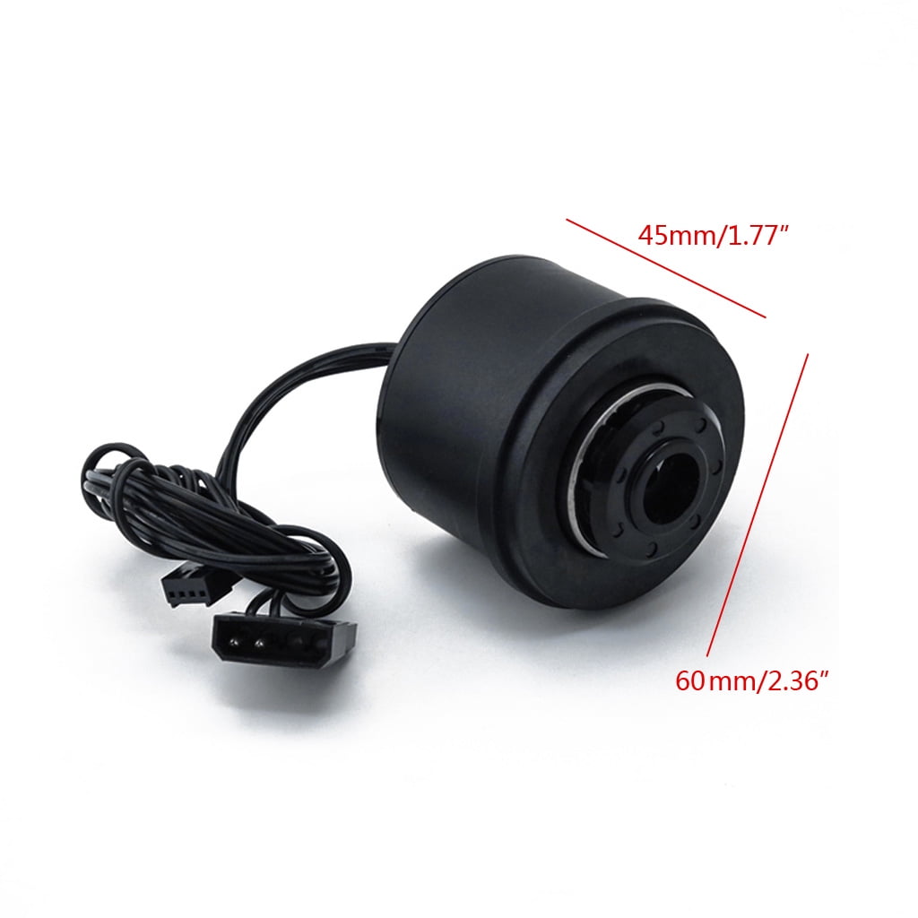 Magnetic Suspension Mute D5 Water Pump PWM Speed Regulation Water Cooling Water Pump 1300L/H Head 5 meters PU-PWM5B18W