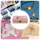 thumbnail image 5 of Charlie y Lola Caja Organizadora de Madera Rústica - Caja Decorativa Multifuncional para Escritorio, Hogar, Oficina, Joyas y Manualidades, 5 of 6