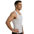 thumbnail image 3 of Insta Slim Men&rsquo;s Mesh Hollow-Out Muscle Tank Top 103MS0001, 3 of 9