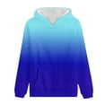 thumbnail image 5 of Ashirexll Womens Hoodies, Oversized Hoodies for Women, Fashion Ladies Long Sleeve Gradient Color Hoodies Causal Pullover Hooded Sweatshirts, 5 of 5