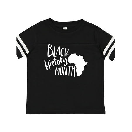 

Inktastic Black History Month Africa in White Gift Toddler Boy or Toddler Girl T-Shirt