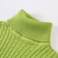 thumbnail image 5 of Sweater Tops For Men Wool Round Neck Bottoming Shirt All Matching High Neck Mens Casual Sweaters,Green,2XL, 5 of 7