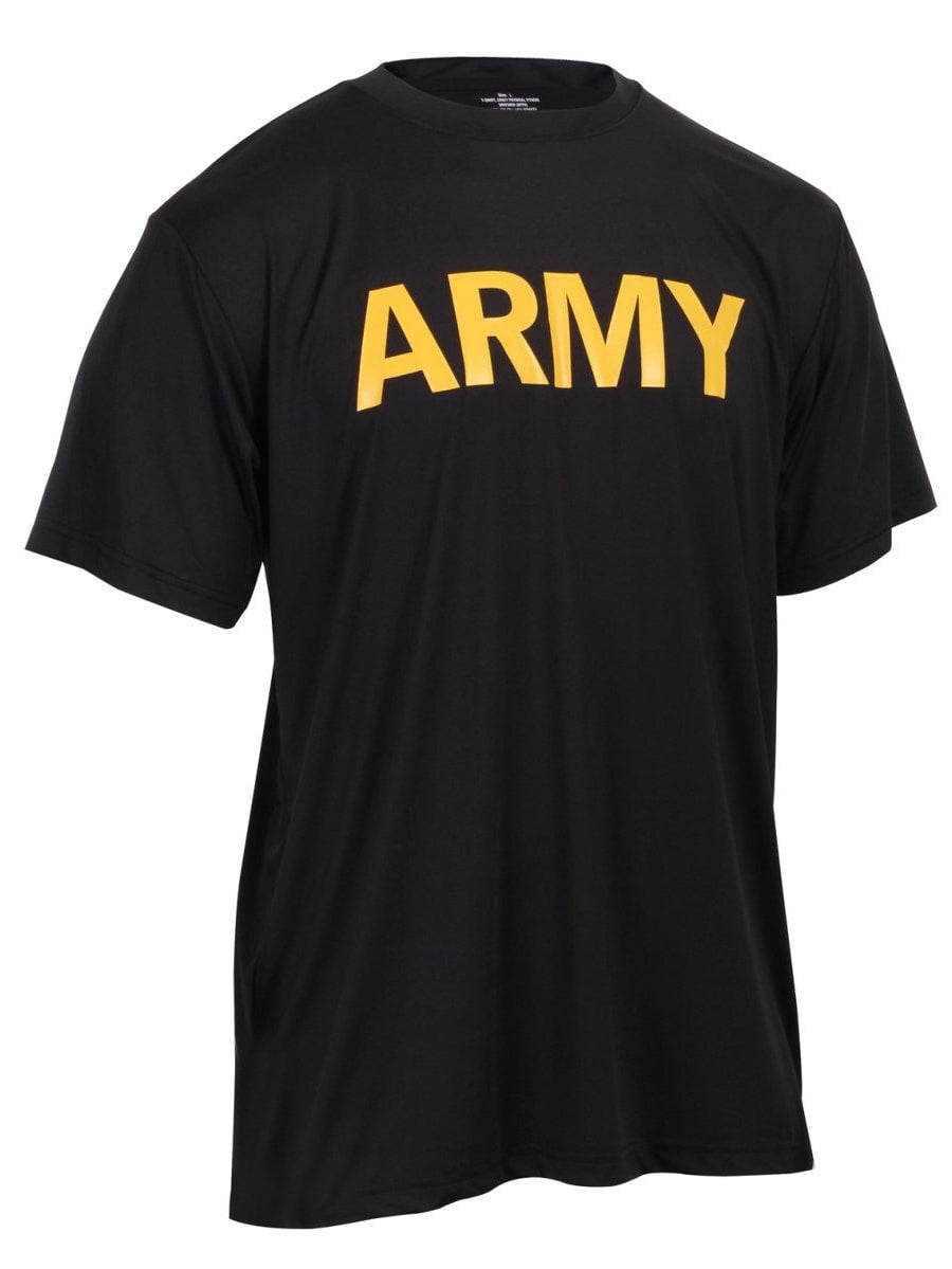 Authentic US Army Physical Fitness T-Shirt XL Improved Physical Fitness Uniform 