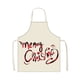 thumbnail image 2 of Fiudx Ofertas de la semana Delantal navideño a cuadros rojos, resistente a derrames y duradero, para cocina, 2 of 6