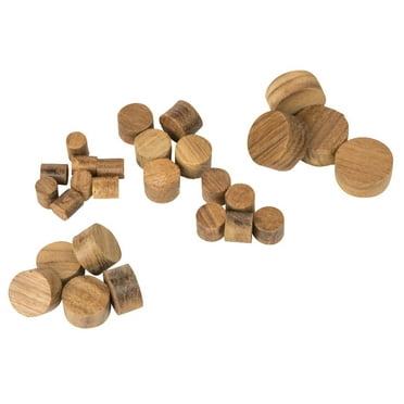 Whitecap 60152-500 Teak Plugs - 1/2", Pack of 500