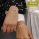 thumbnail image 2 of Silvora Mujer Corazón Infinito Pulsera Peridoto sintético Piedra natal Pulsera de plata esterlina Regalo de cumpleaños para madre e hija - agosto, 2 of 8