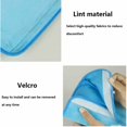 thumbnail image 5 of Funda para cinturón de coche, hombreras, niños con fijador ajustable, bonitas y alargadas hombreras de felpa para cinturón de seguridad (2 piezas), 5 of 5