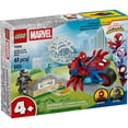 thumbnail image 3 of LEGO Marvel Spidey And His Amazing Friends Spidey on his Motorcycle vs. Rhino Building Toy for Kids - Super Hero Pretend Playset for Preschool Boys & Girls, Ages 4+ - Gift Idea for Birthdays - 11206, 3 of 8