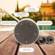 thumbnail image 2 of Altavoz inalámbrico iJoy con tiempo de reproducción de 10 horas - IP66 resistente al agua, al polvo y a la intemperie Altavoz Tiki Bluetooth iluminado con luces LED + altura de estaca ajustable para u, 2 of 5