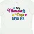 thumbnail image 4 of Inktastic My Mamaw and Papa Love Me with Hearts Boys or Girls Toddler T-Shirt, 4 of 5