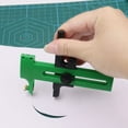 thumbnail image 4 of Circle Cutter with Ratchet Handle Rotary Paper Trimmer for Making Fabric Crafts Diy Scrapbook Greeting Cards Tools 93X112mm Green, 4 of 8
